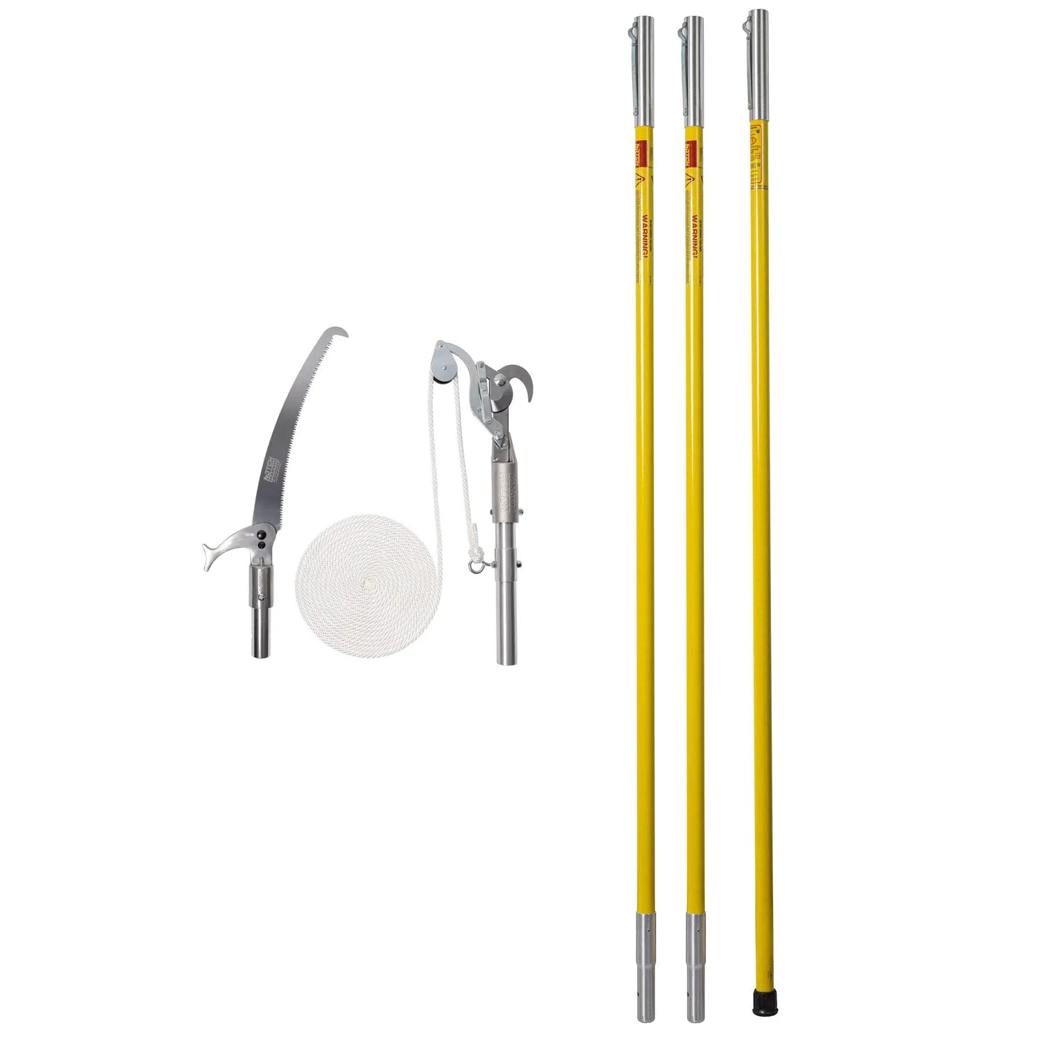 NOTCH PRUNER & SAW QUICK CHANGE SET – THREE POLE SET Notch