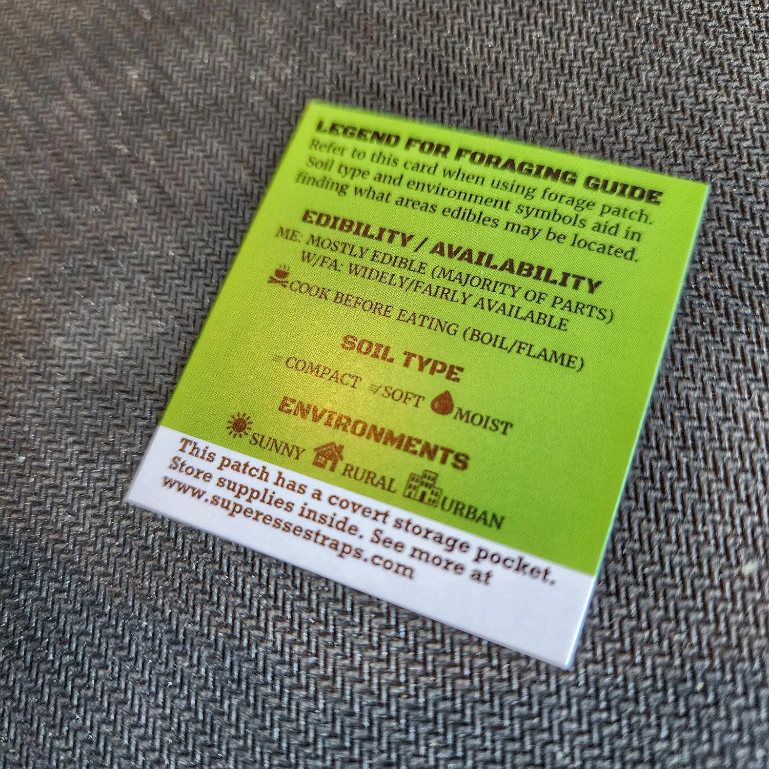 Storage Pocket Patch: