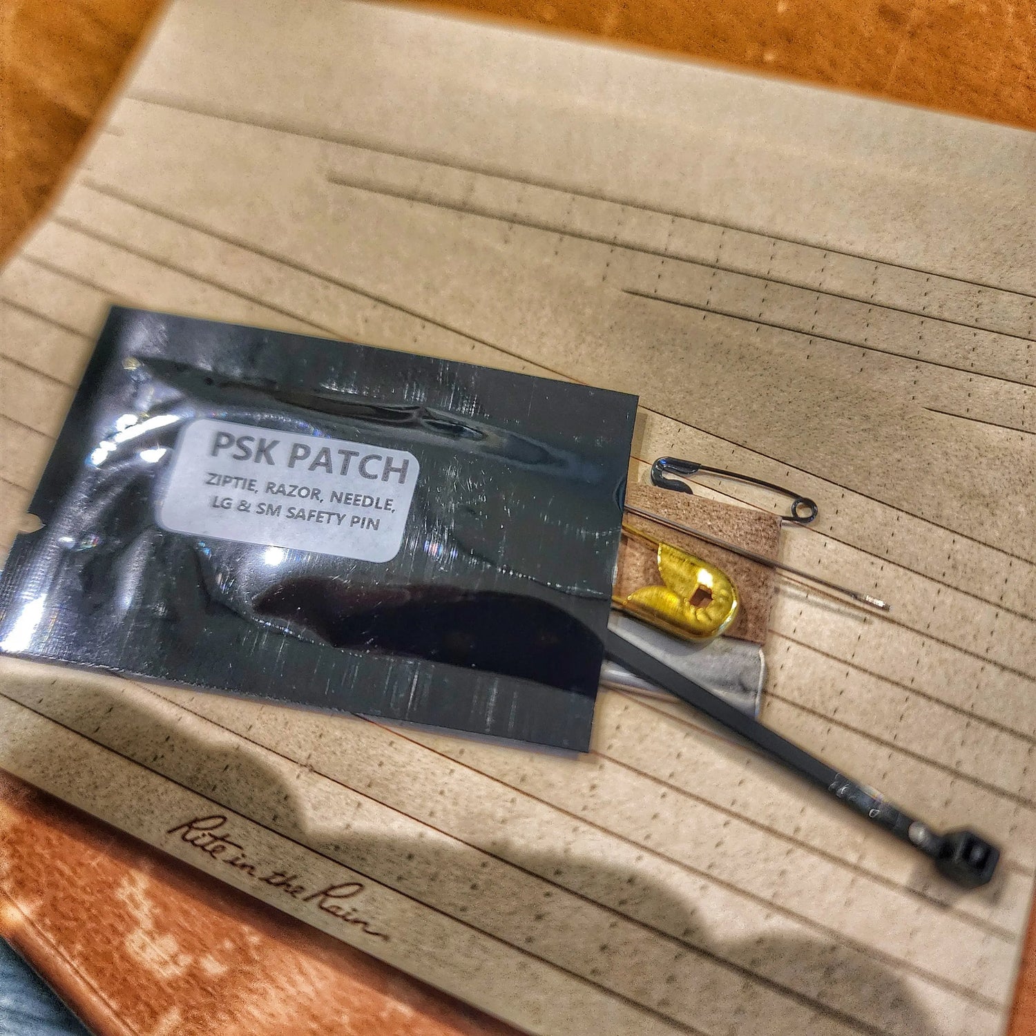PSK Personal Survival Kit: essential supplies for last ditch survival or minor emergencies Superesse Straps LLC