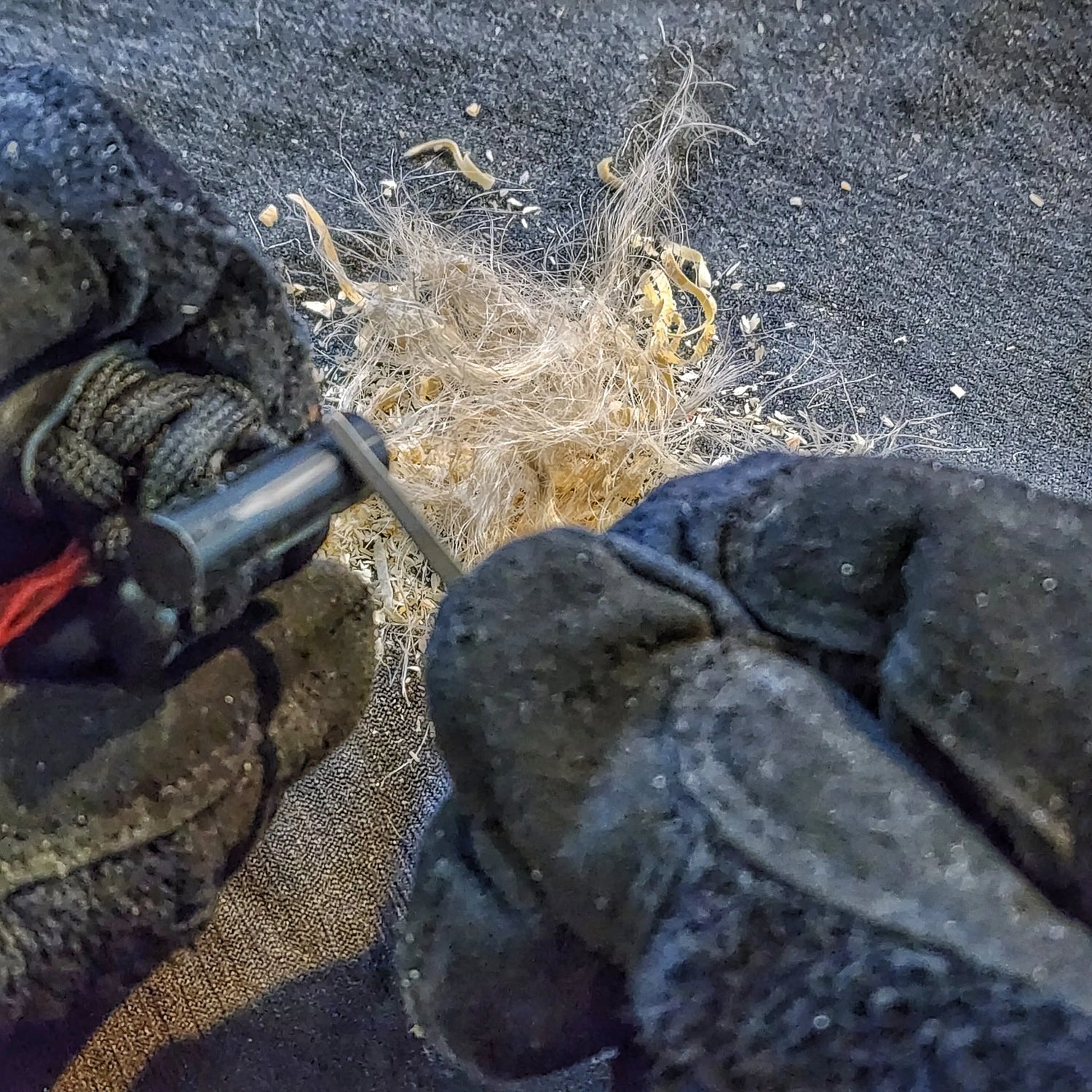 Shelter Nail - Titanium & Steel Wrought Hammering Spike for Trail and Utility Tasks Superesse Straps LLC