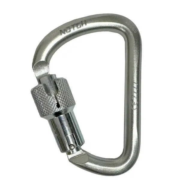 MODIFIED D STEEL CARABINER Notch