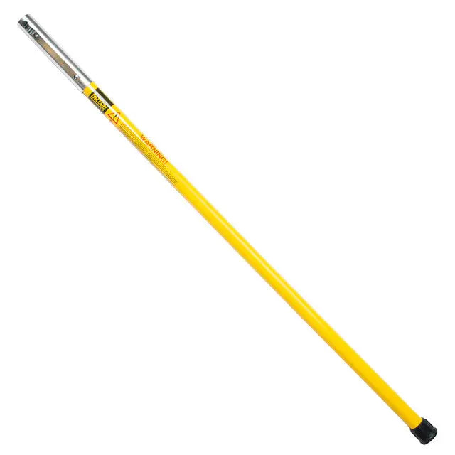 NOTCH FIBERGLASS HOLLOW POLE WITH FEMALE & BOOT ENDS 4FT Notch
