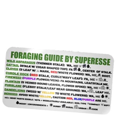 Survival Reference Decal Pack - Collection of 11 Stickers Superesse Straps LLC