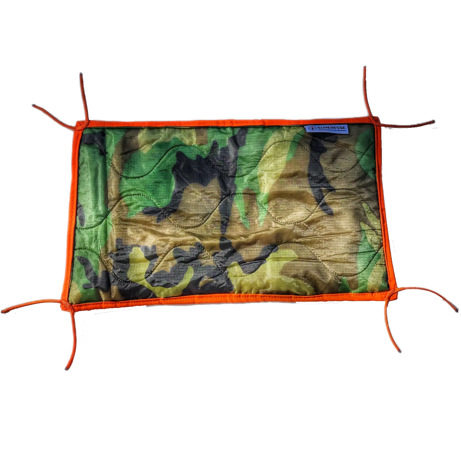 Woobie Hank: Insulated with USGI poncho-liner, serves as a large rag, knee pad, and adventure companion tool. Superesse Straps LLC