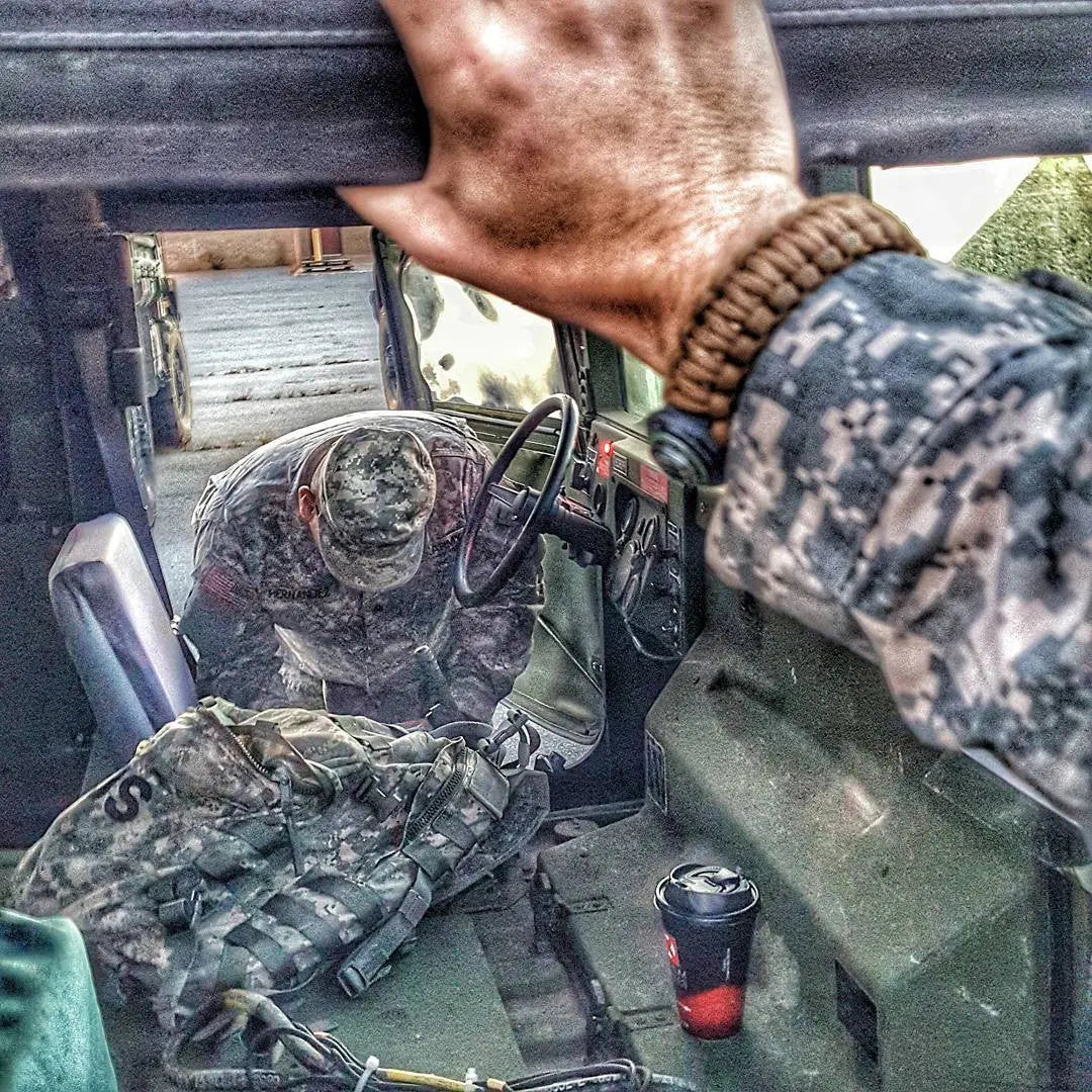 The Escape Evade Pathfinder: Military & Tactical Strap w/ SERE kit, Compass, Kevlar Saw, Cuff Key. Superesse Straps LLC