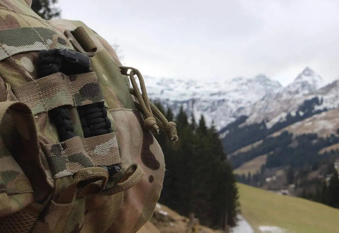 EDC Prepper - Paracord Bracelet Urban Tool Kit Equipped w/ LED Light, fire starter, blade, compass. Superesse Straps LLC