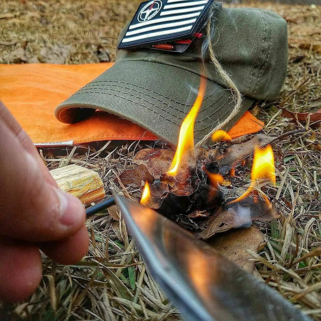 Fire Patch Kit: fire crafting supplies and tinder Superesse Straps LLC