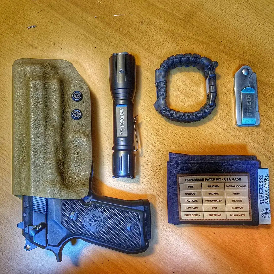 SERE Sidekick- Tactical Survival Paracord Bracelet to Evade, Resist & Escape. Superesse Straps LLC