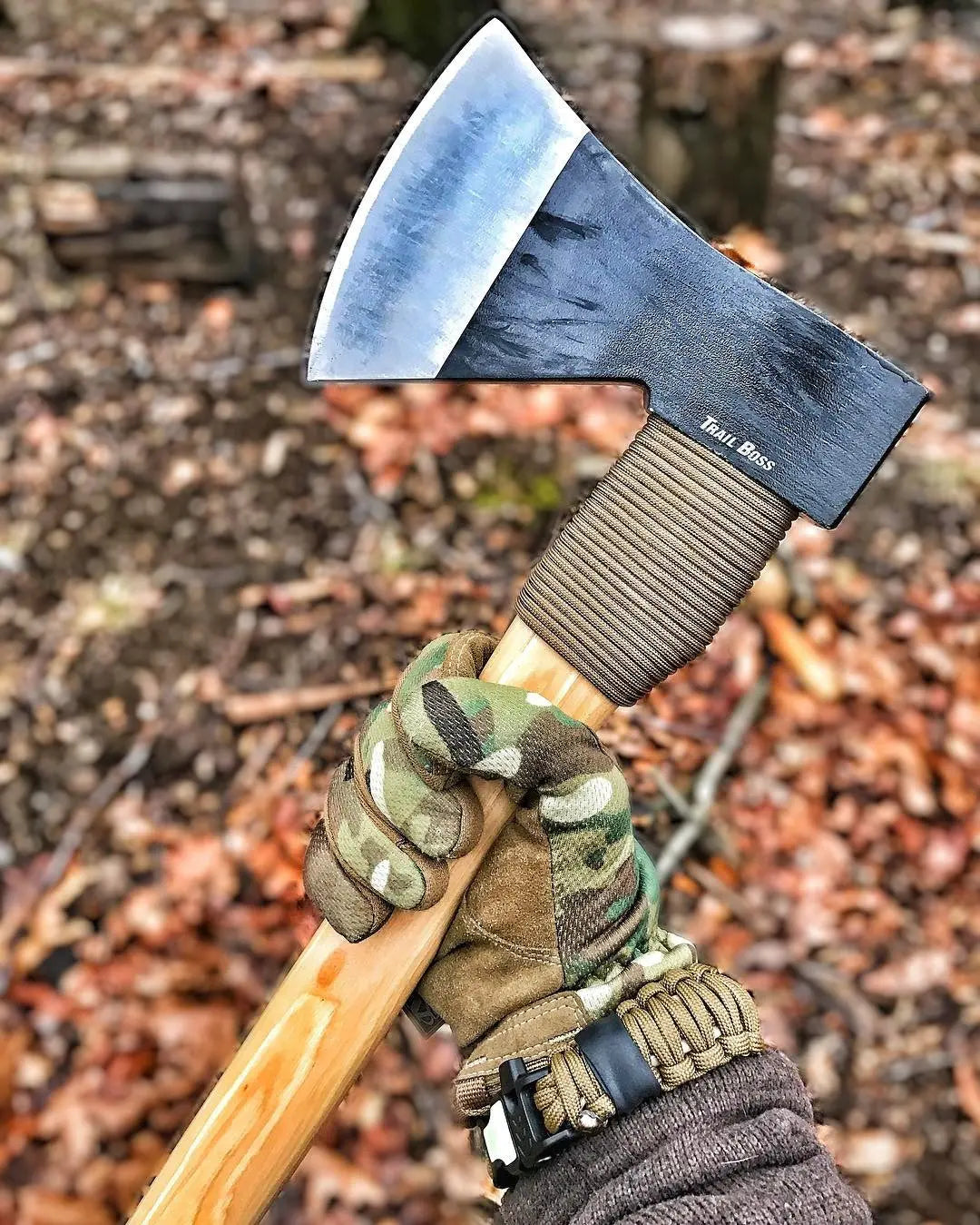 Camper Strap - Outdoor, Hike, & Kayak ready Survival Fire Starter Paracord Bracelet. Superesse Straps LLC