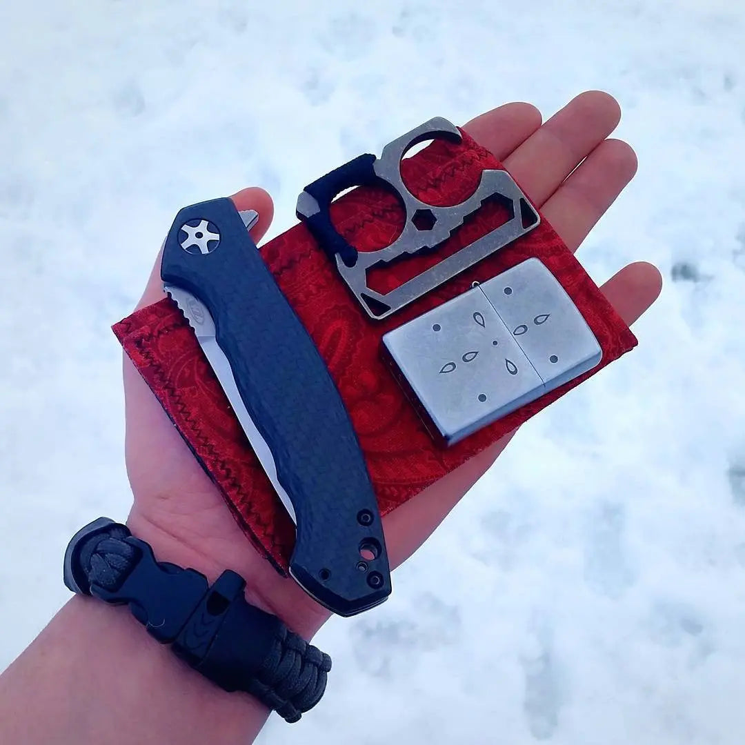 Camper Strap - Outdoor, Hike, & Kayak ready Survival Fire Starter Paracord Bracelet. Superesse Straps LLC