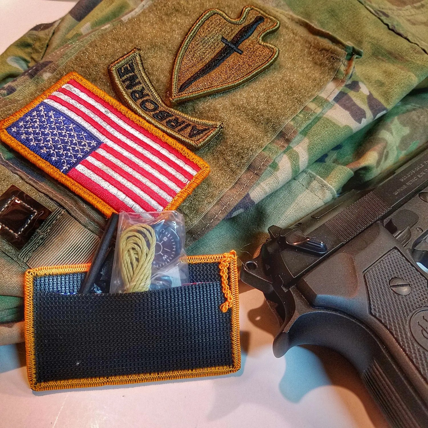 SERE Patch Kit: covert military kit for Survive, Evade, Resist, Escape scenarios Superesse Straps LLC