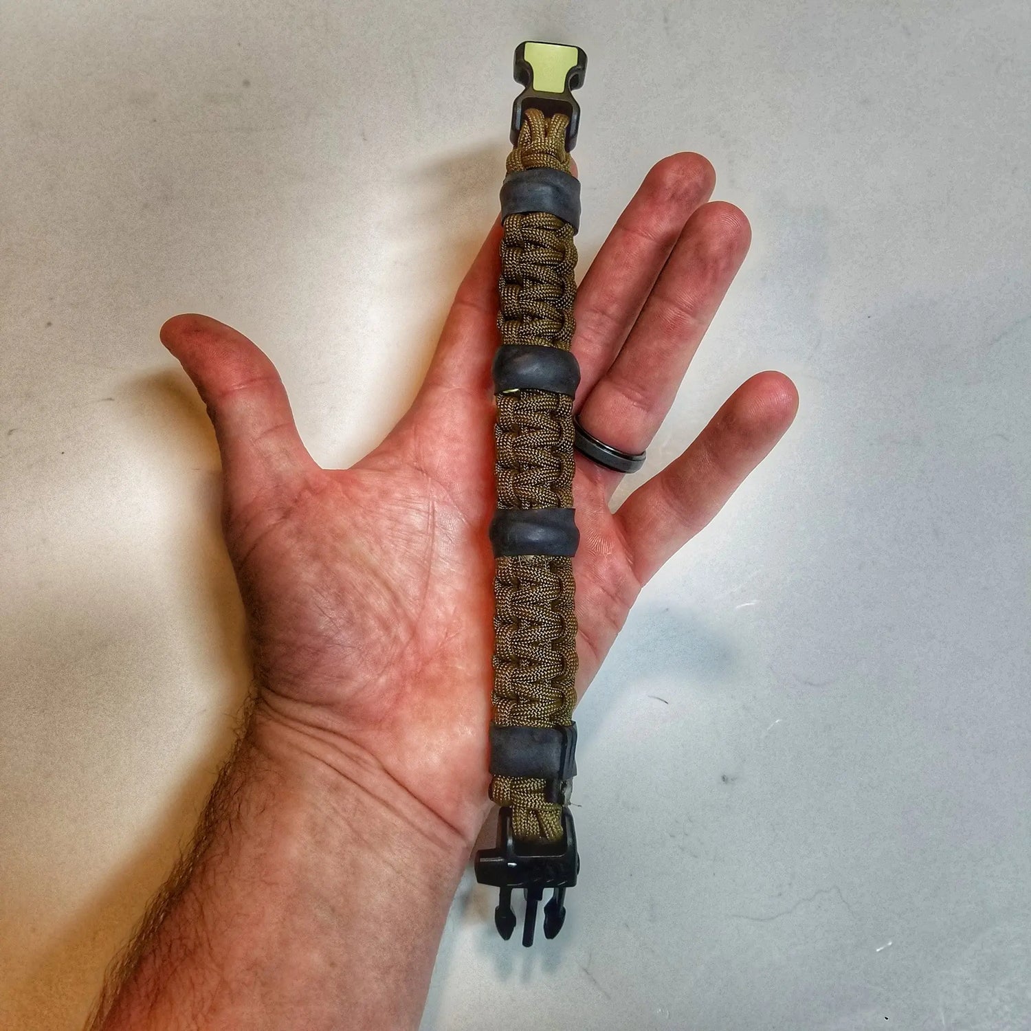 Expeditious Band - Quick Deploy SERE, Hunting, and EDC Survival Bracelet. Superesse Straps LLC