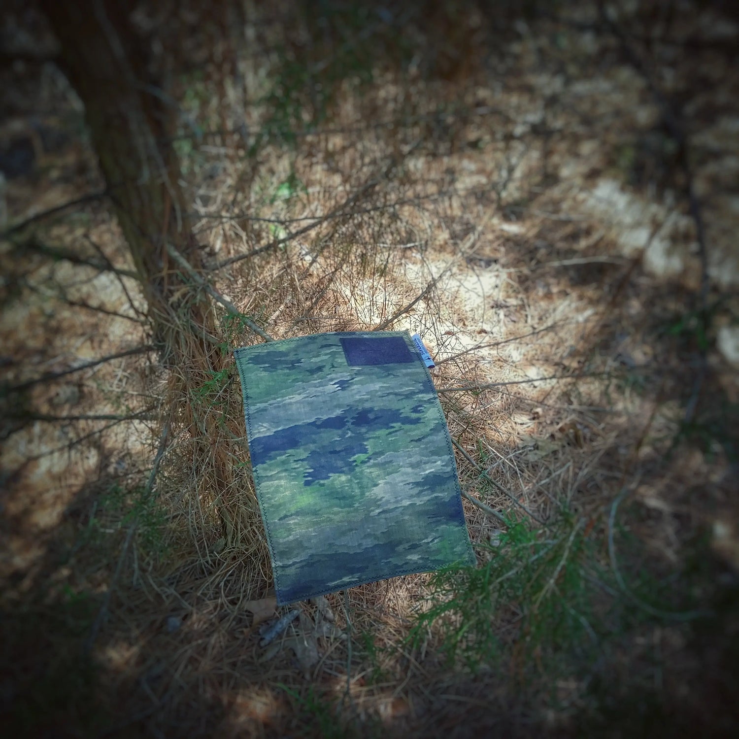 Tactical Tissue: Morale Patch compatible Ripstop stitched hank with covert storage pocket. Superesse Straps LLC