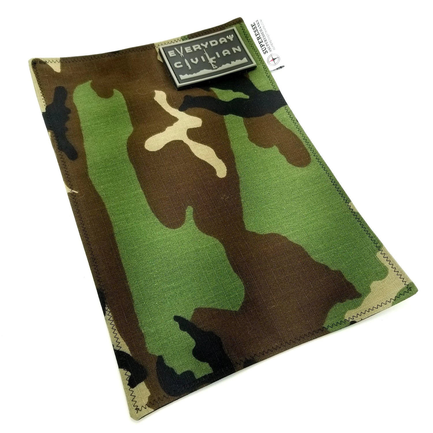 Tactical Tissue: Morale Patch compatible Ripstop stitched hank with covert storage pocket. Superesse Straps LLC