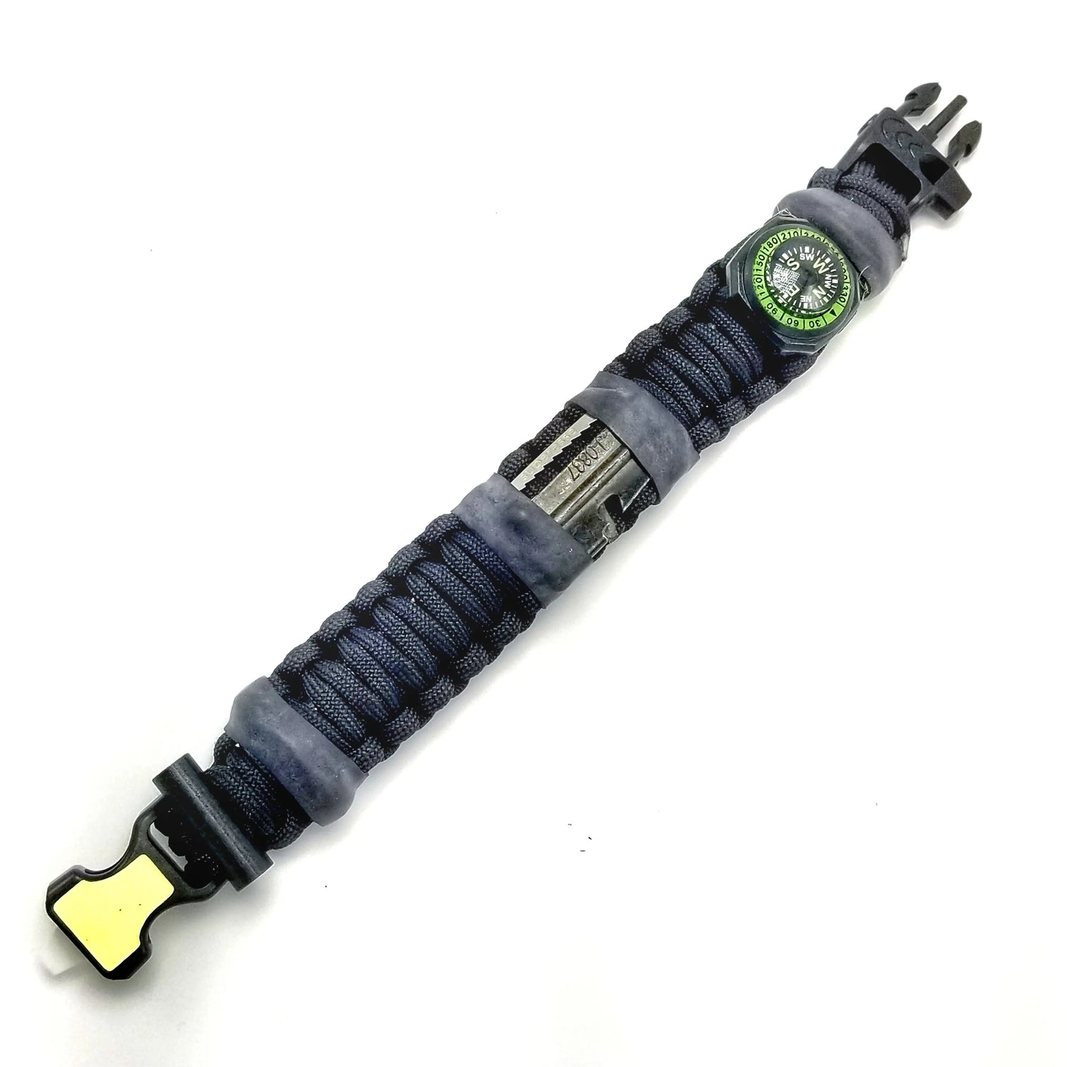 Bug Out Bracelet - Paracord Bracelet, Survive Offgrid with 30 item last ditch effort kit. Superesse Straps LLC