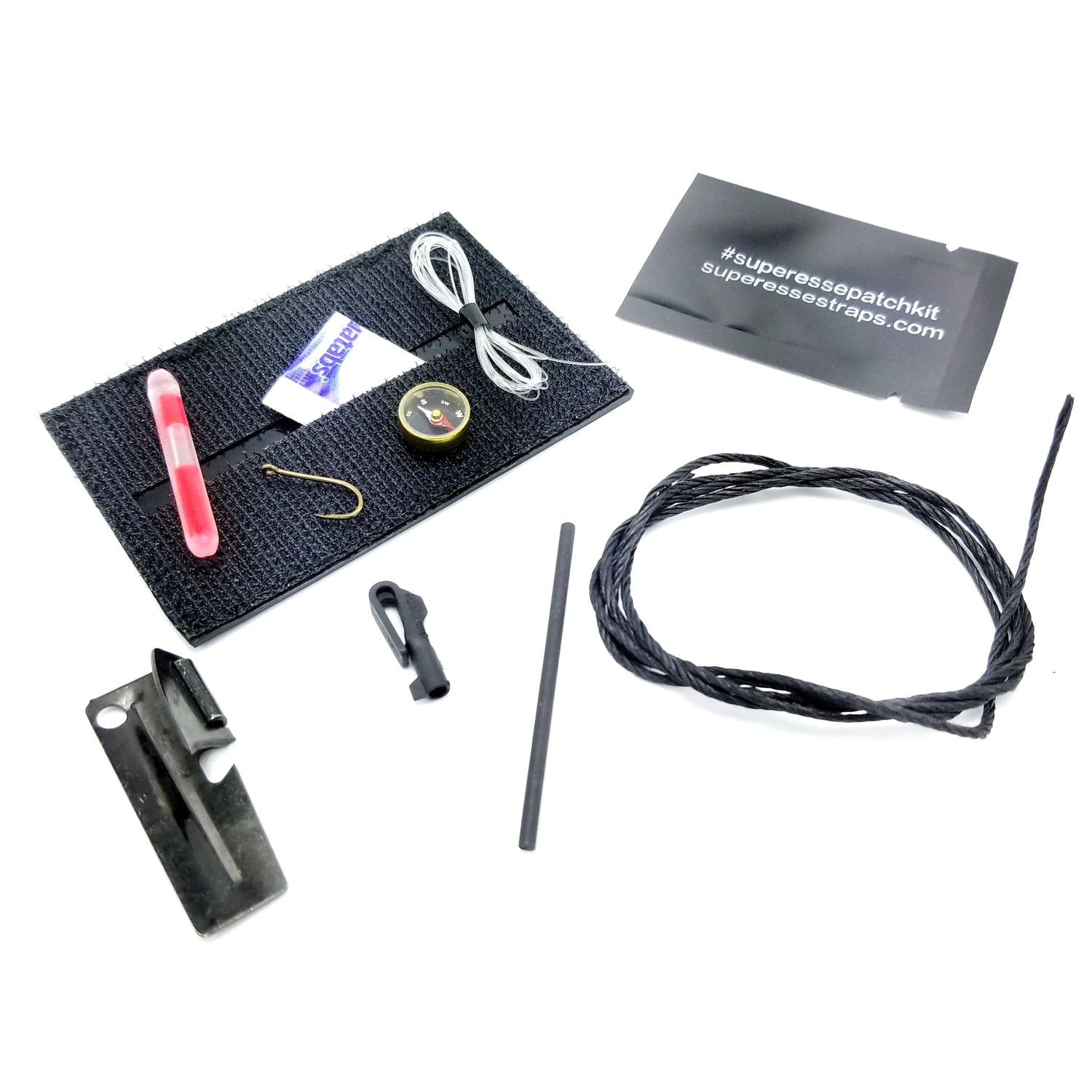 SERE Patch Kit: covert military kit for Survive, Evade, Resist, Escape scenarios Superesse Straps LLC