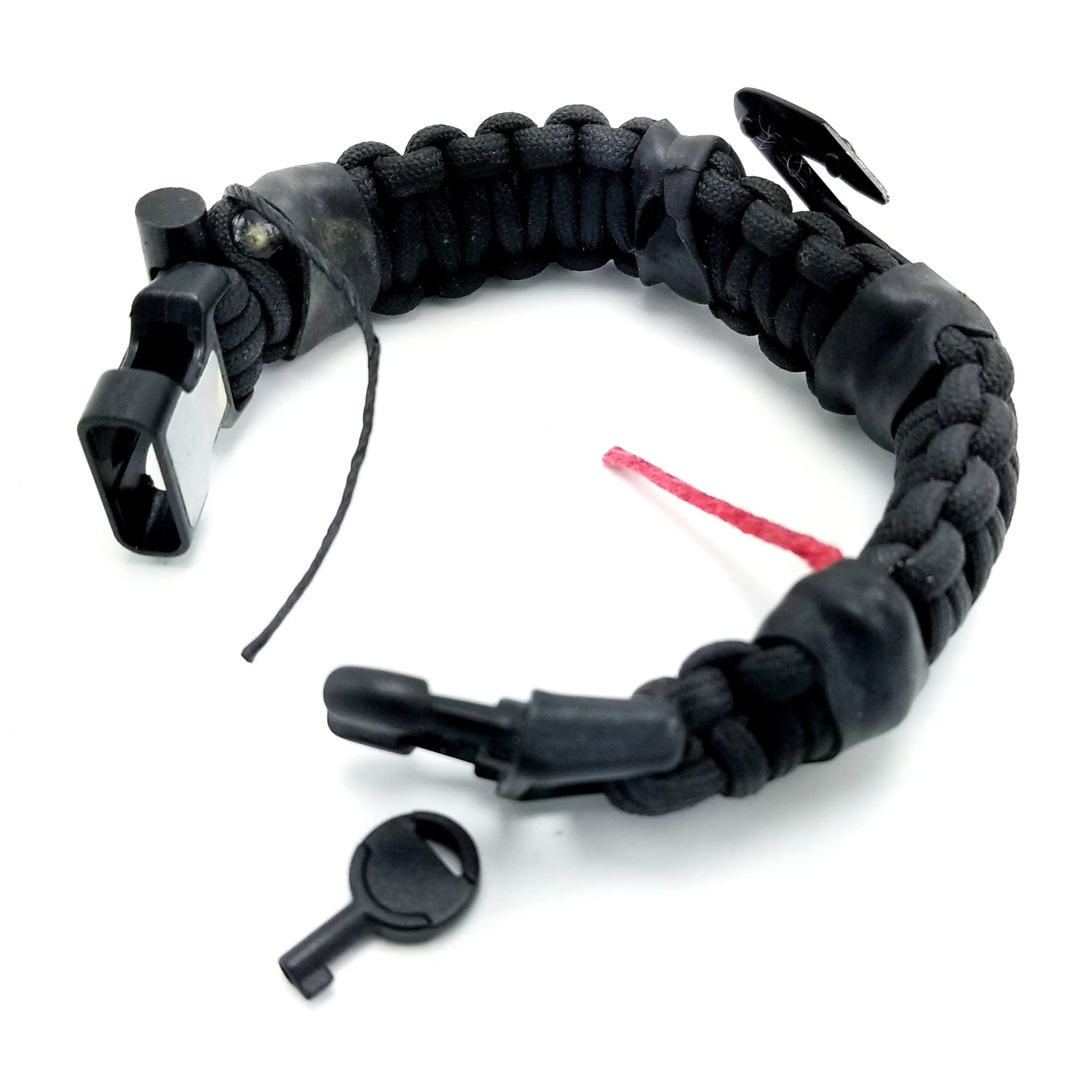 SERE Sidekick- Tactical Survival Paracord Bracelet to Evade, Resist & Escape. Superesse Straps LLC