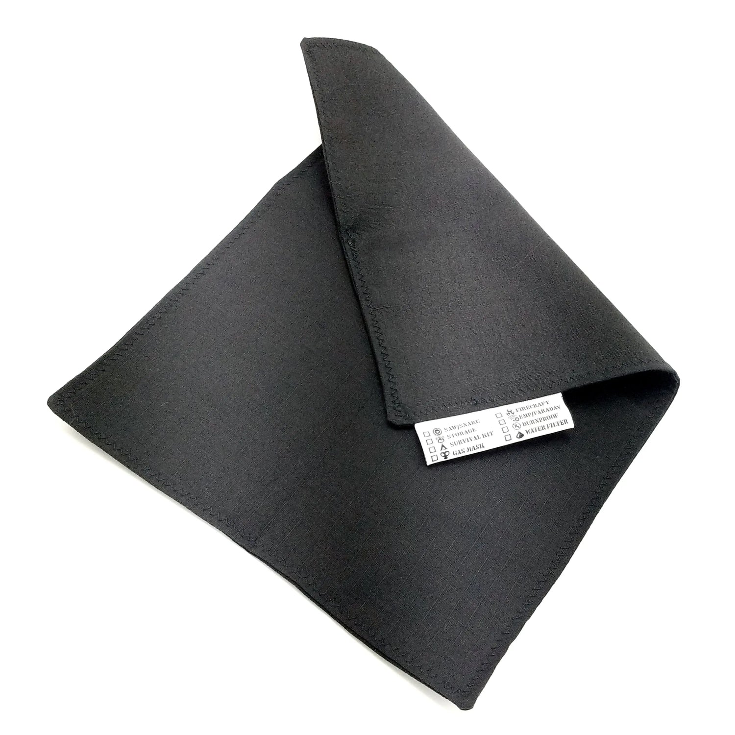 Tactical Tissue: Morale Patch compatible Ripstop stitched hank with covert storage pocket. Superesse Straps LLC