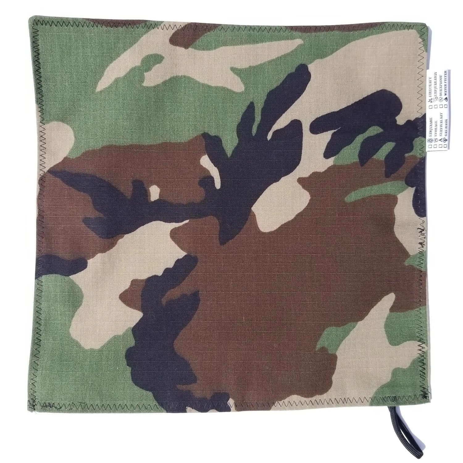 EDC Hank - Pocket Dump Storage Compartment Handkerchief. Superesse Straps LLC