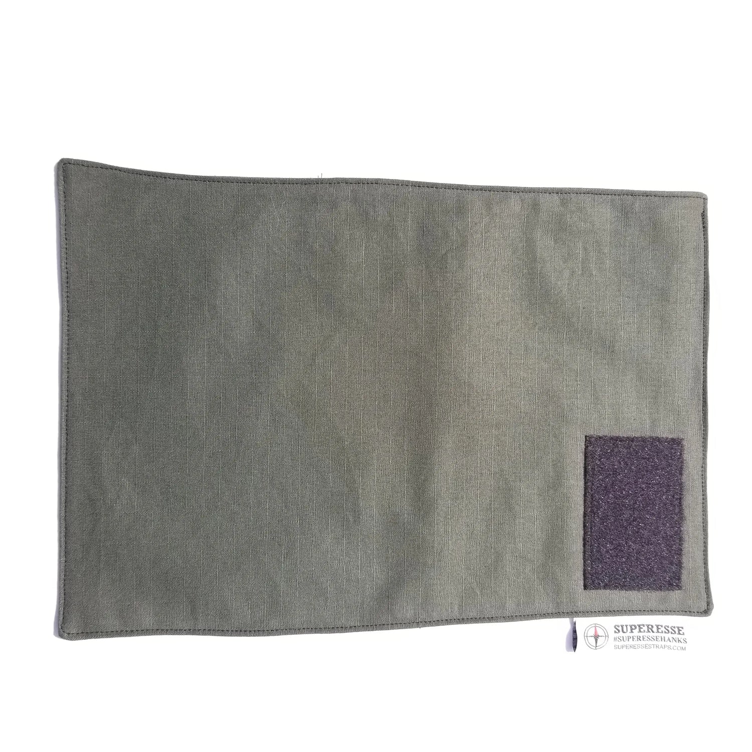 Tactical Tissue: Morale Patch compatible Ripstop stitched hank with covert storage pocket. Superesse Straps LLC