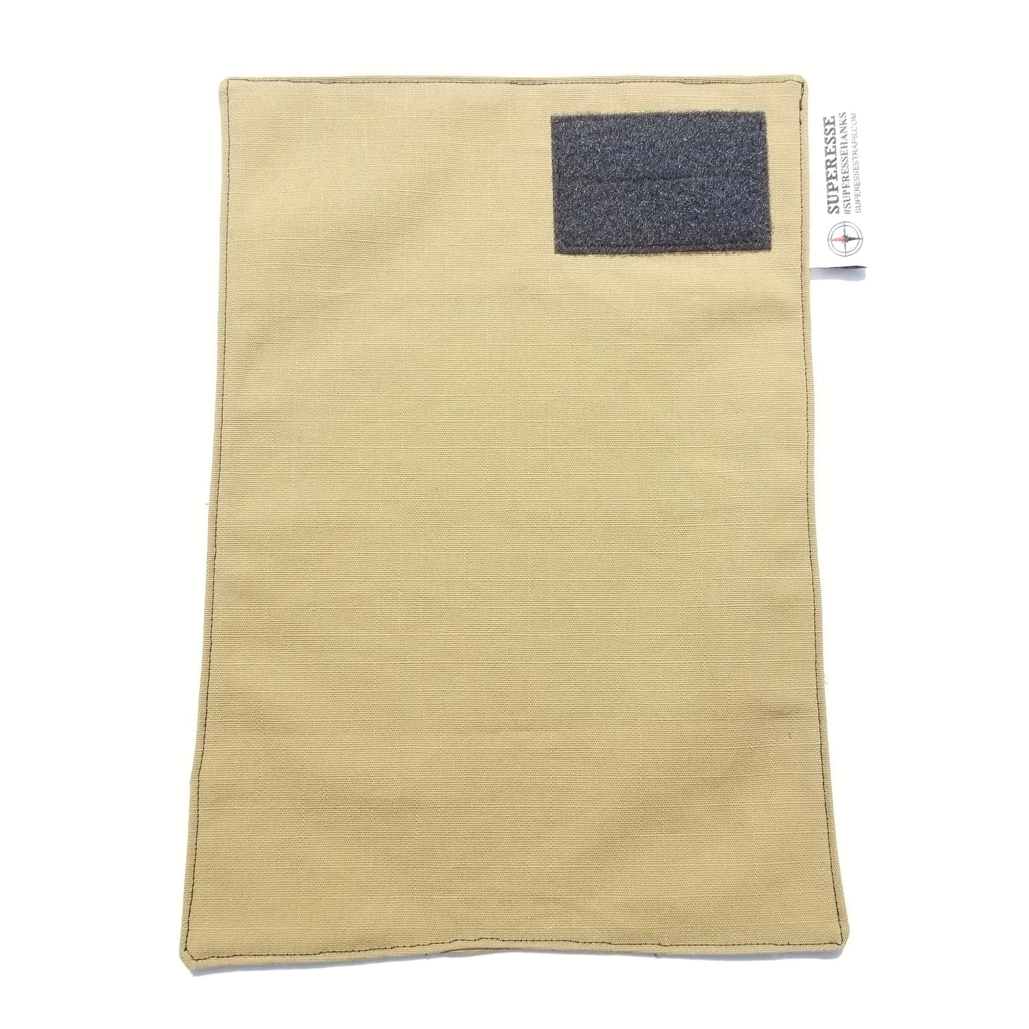 Tactical Tissue: Morale Patch compatible Ripstop stitched hank with covert storage pocket. Superesse Straps LLC