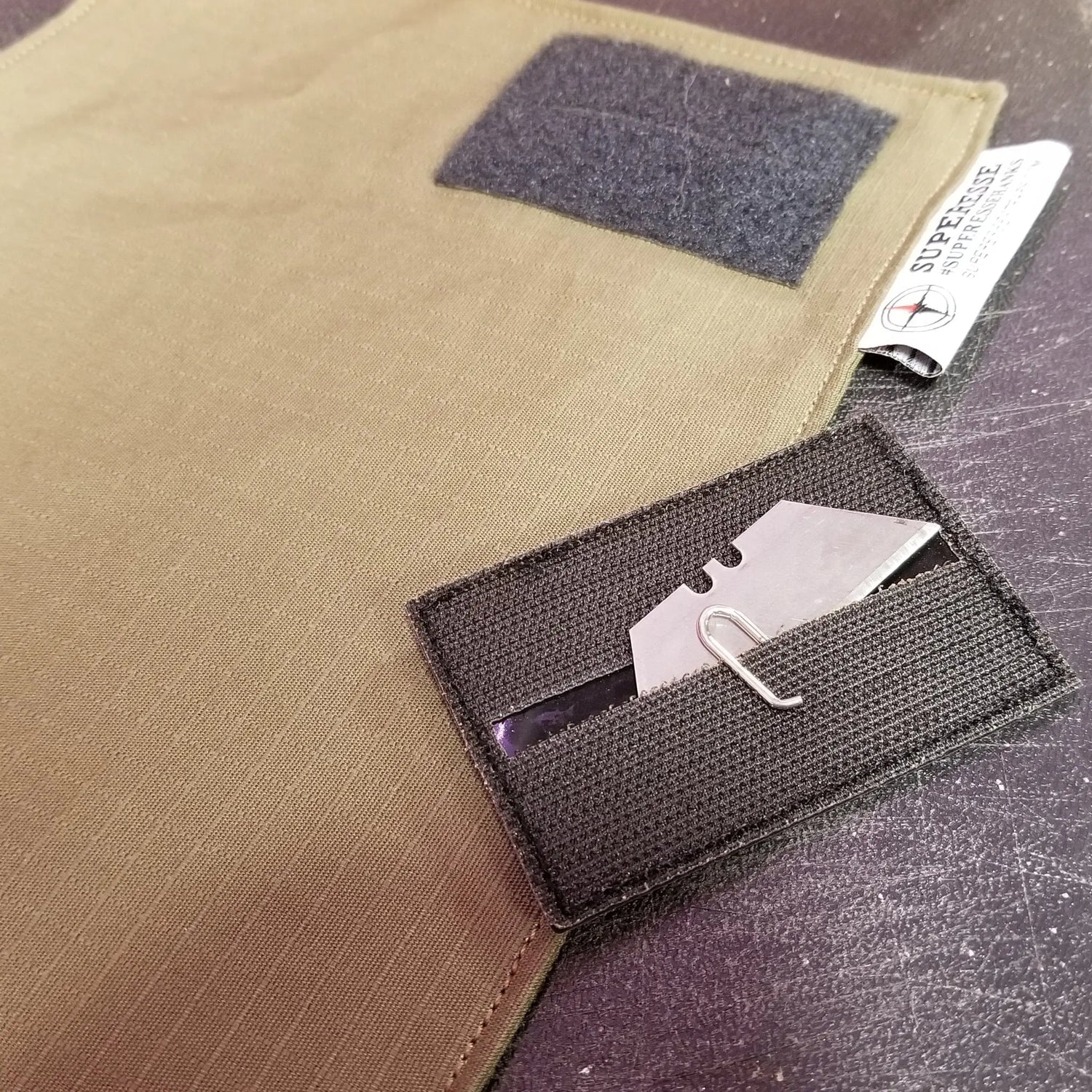 Tactical Paper Clip - Heavyduty 125lb Steel Tool Superesse Straps LLC
