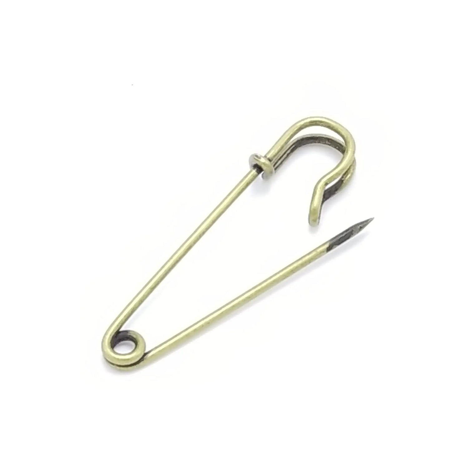 Bushcraft Safety Pin - Heavyduty Single Wire Steel Pin Superesse Straps LLC