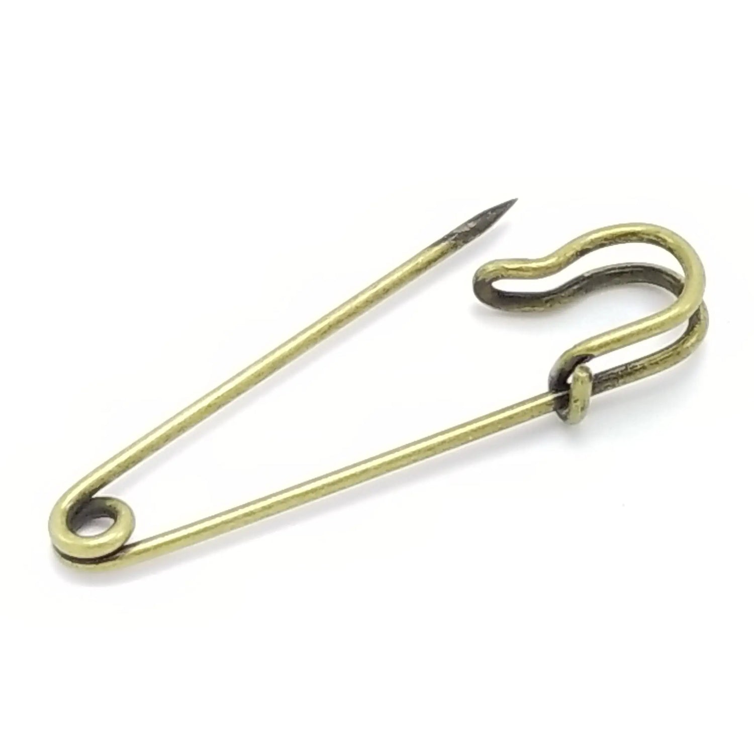 Bushcraft Safety Pin - Heavyduty Single Wire Steel Pin Superesse Straps LLC