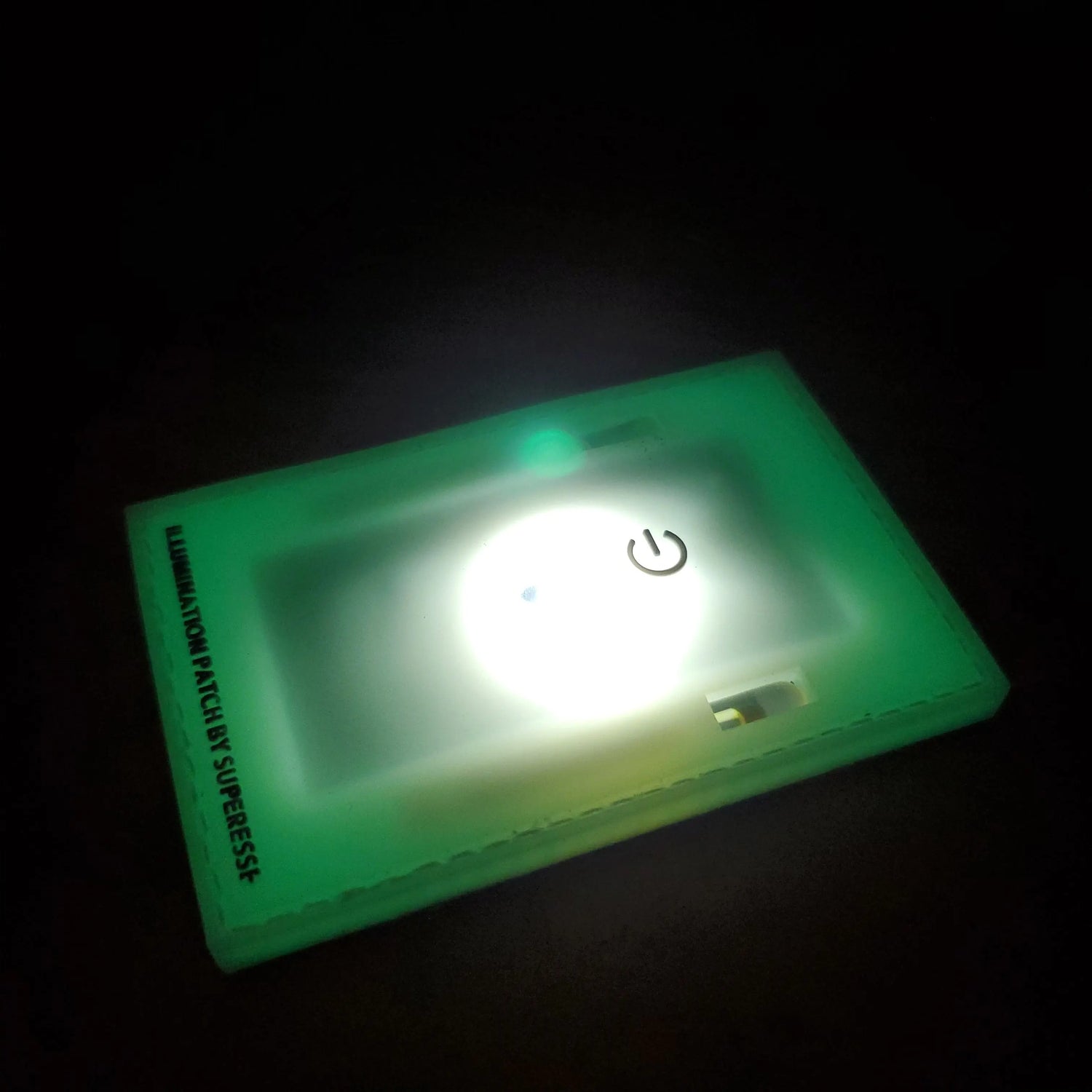 Illumination Patch Kit: Built-in Flashlight and Chemlight Morale Patch Superesse Straps LLC