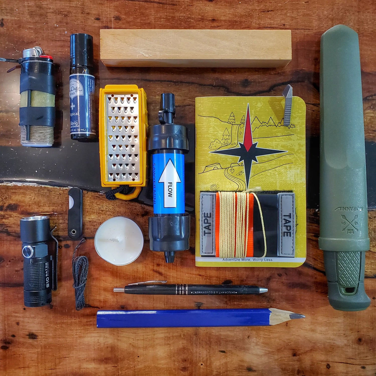 Superesse Field Memo Pad (Yellow) - Durable Pocket Notebook with Survival References Superesse Straps LLC