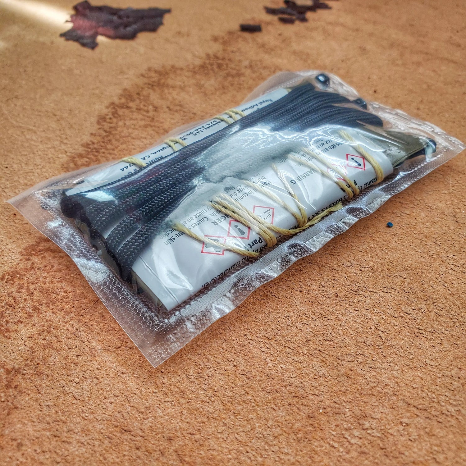 Shim Personal Survival Cards - Wallet Size Vacuum Sealed Survival Packets Superesse Straps LLC