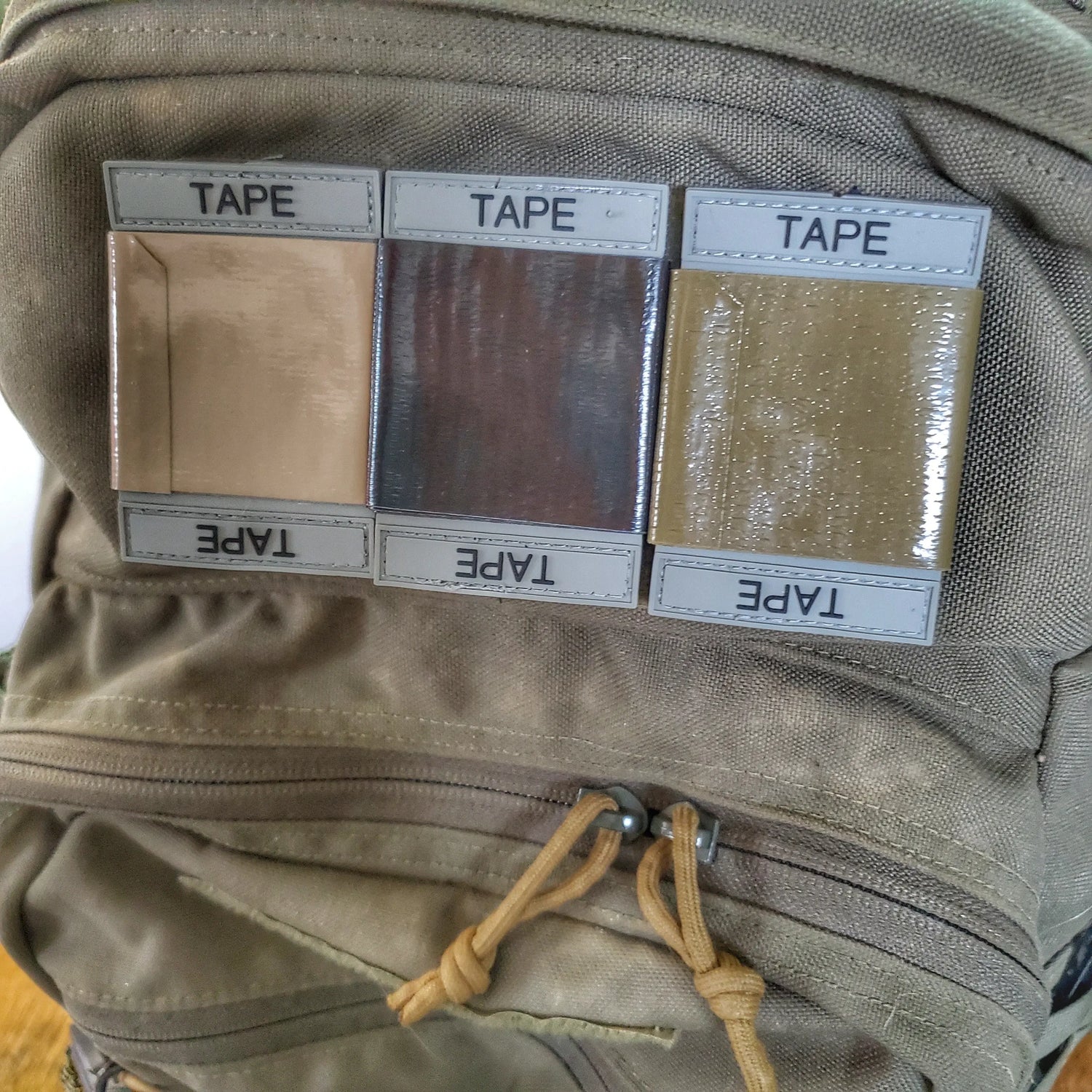 Duct Tape Dispenser Patch - EDC Duct Tape or Cordage on a Spool Morale Patch Superesse Straps LLC
