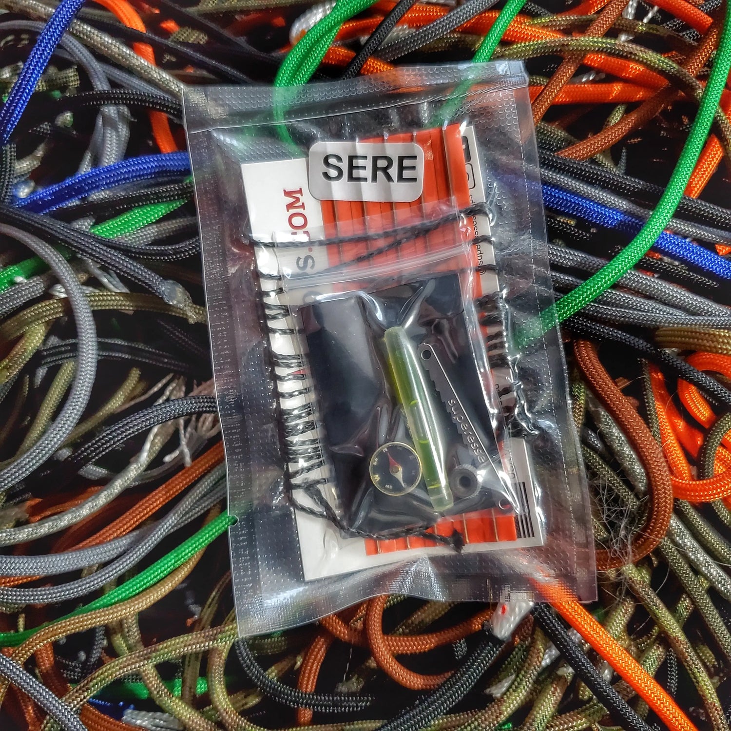 Shim Personal Survival Cards - Wallet Size Vacuum Sealed Survival Packets Superesse Straps LLC