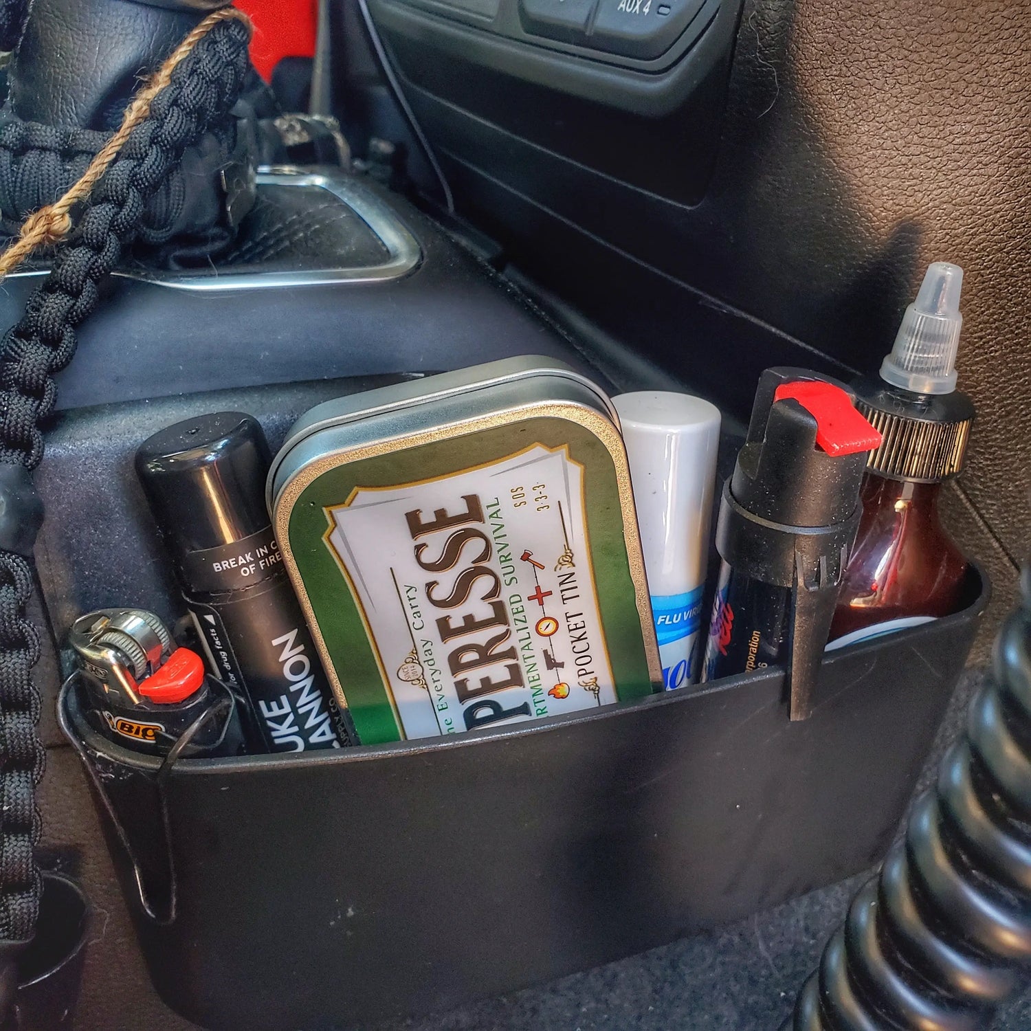 EDC Pocket Tin - Compartmentalized Survival Kits Superesse Straps LLC