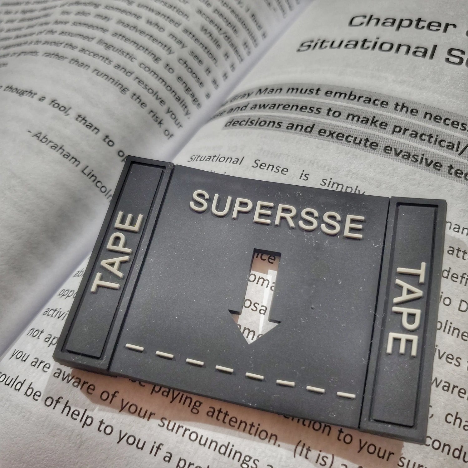 Duct Tape Dispenser Patch - EDC Duct Tape or Cordage on a Spool Morale Patch Superesse Straps LLC