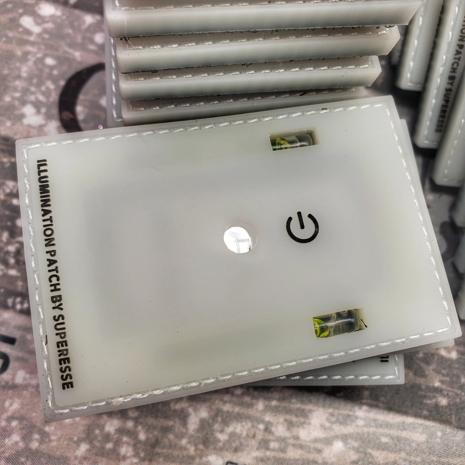 Illumination Patch Kit: Built-in Flashlight and Chemlight Morale Patch Superesse Straps LLC