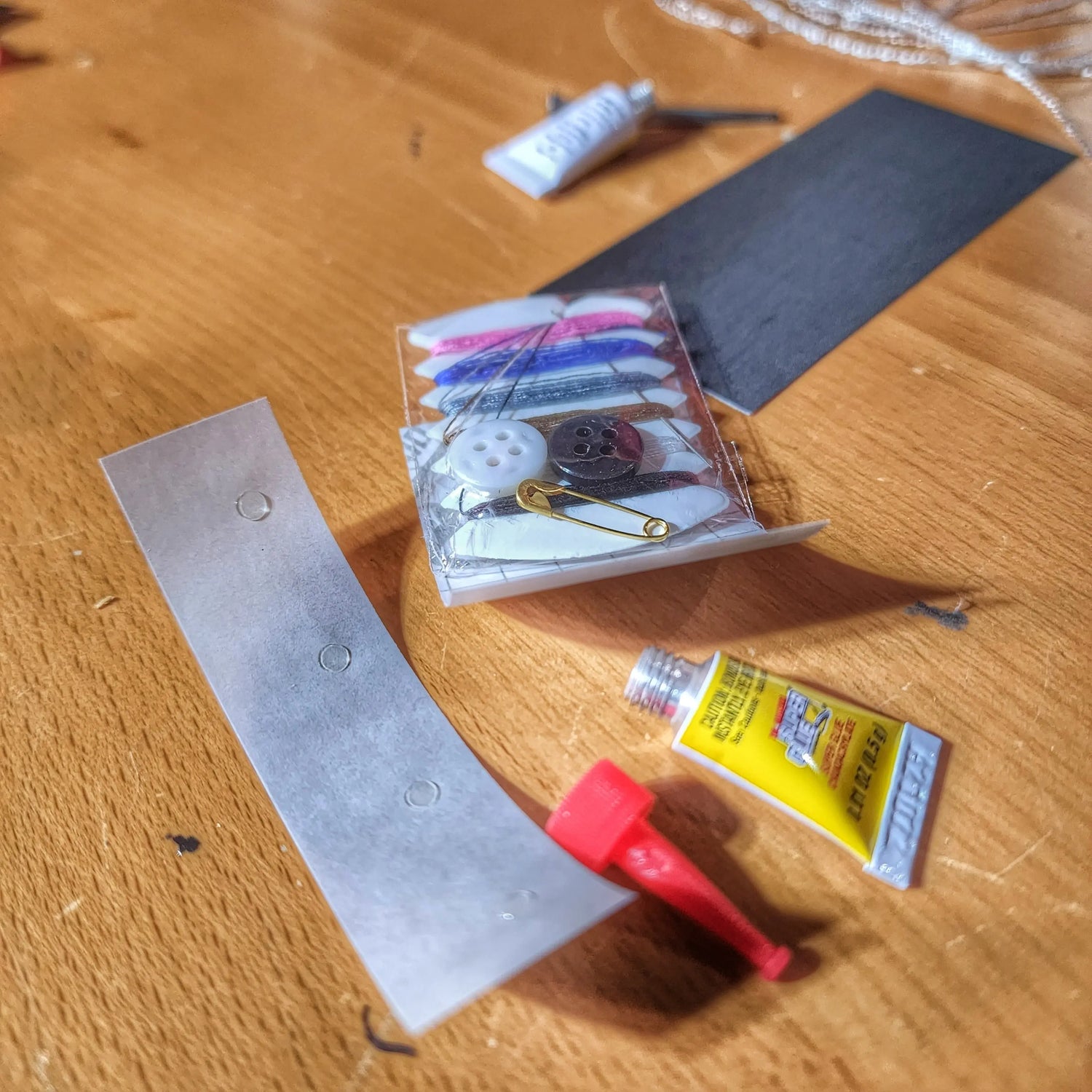 Field Repair Patch Kit - Fix broken items, stitch torn bags, parch tent rips, and seal holes. Superesse Straps LLC