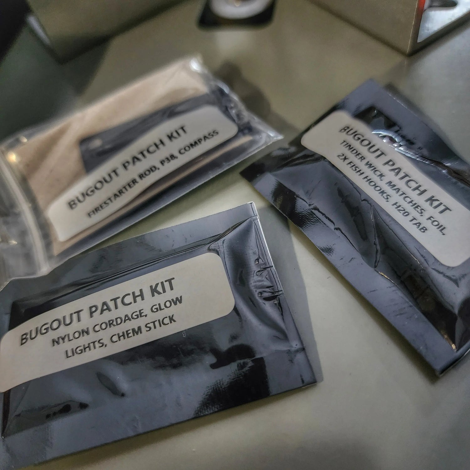 Bug Out Patch Kit - offgrid survival back-up package Superesse Straps LLC