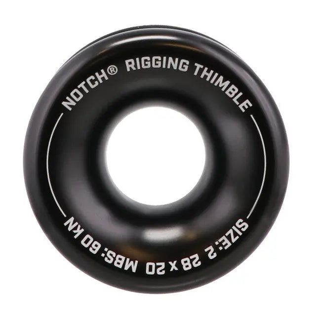 NOTCH HARD COATED RIGGING THIMBLE Notch