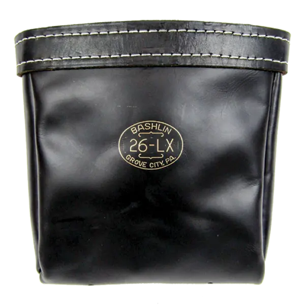 Bashlin - Very Heavy, Durable Leather Bolt and Nut Bag Bashlin