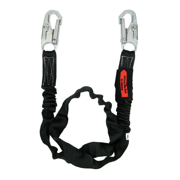 Bashlin - Tubular nylon web with polyester shock absorbing core and two SL6650A snaphooks Bashlin