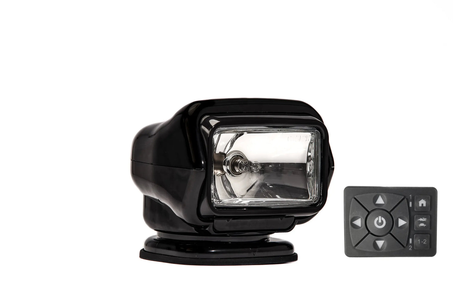 GoLight Stryker ST Halogen 12 Volt - Permanent Mounting - Hard Wired Dash Mount Remote-20' Harness GoLight