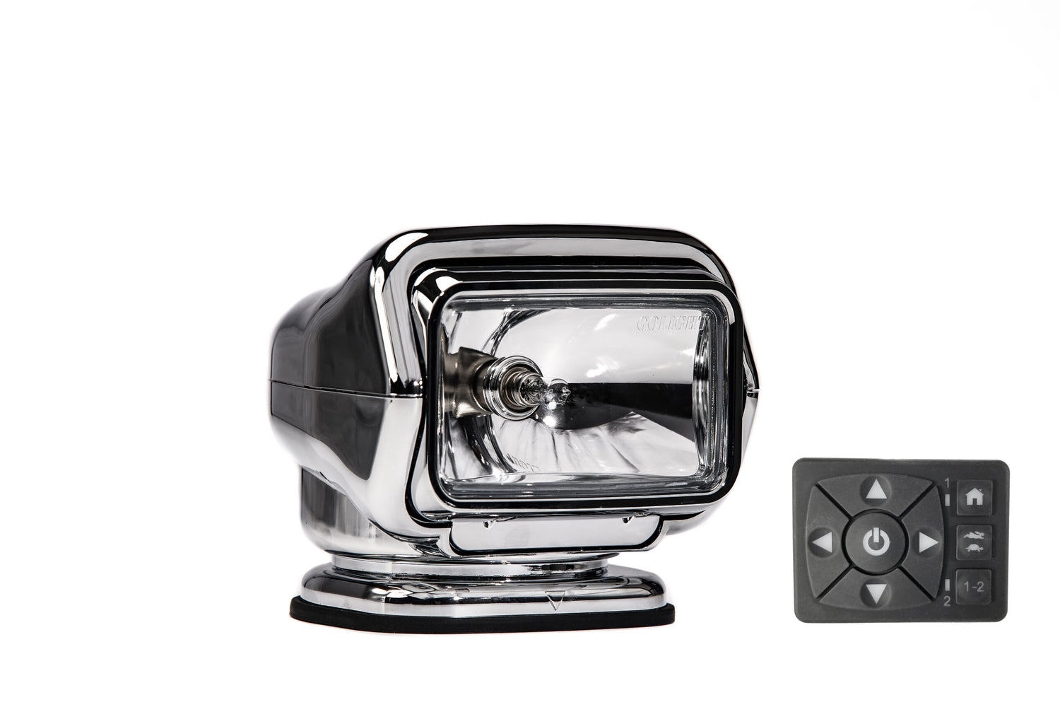 GoLight Stryker ST Halogen 12 Volt - Permanent Mounting - Hard Wired Dash Mount Remote-20' Harness