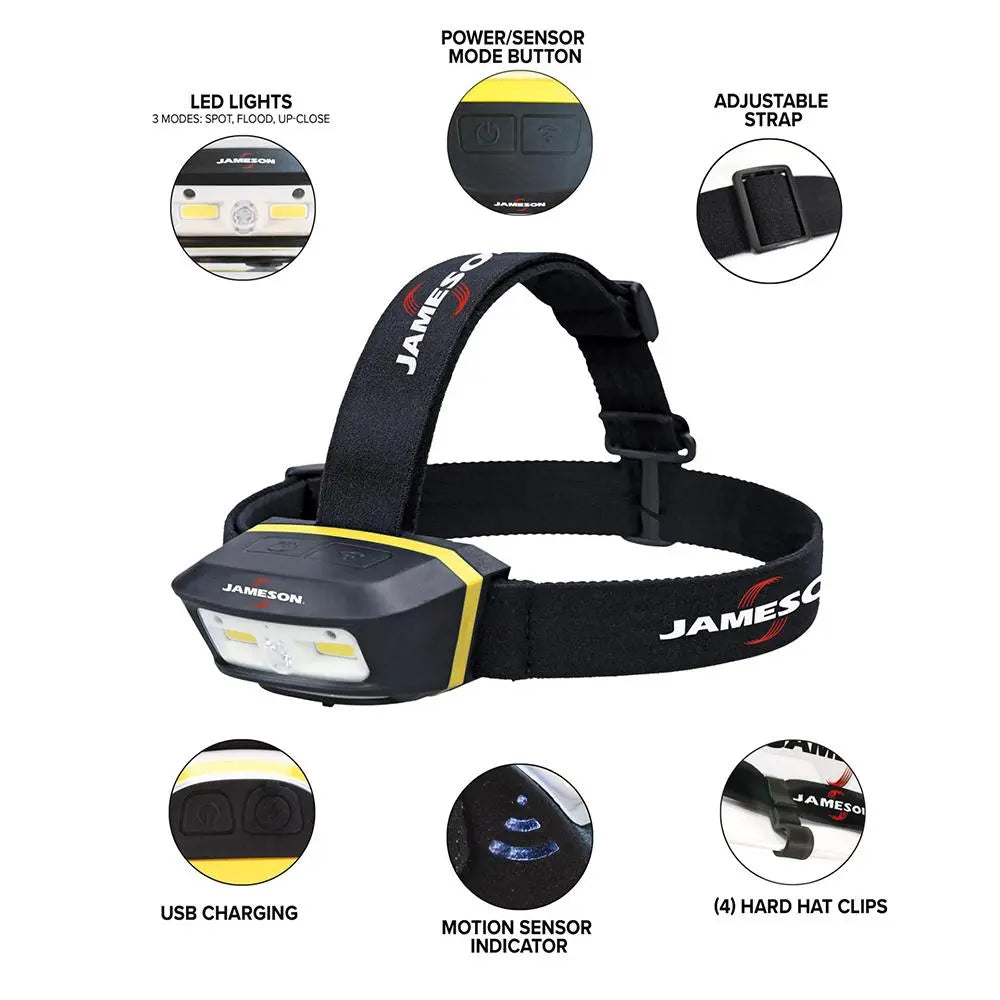 Jameson Rechargeable LED Headlamp Jameson