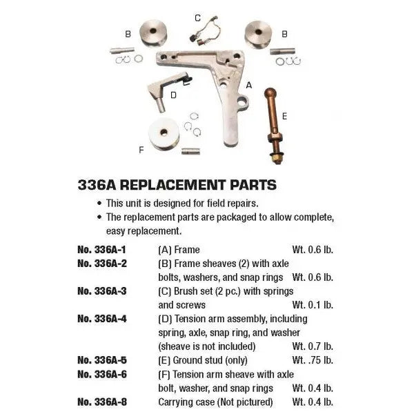 Bashlin - 336A Traveling Ground and Replacement Parts Bashlin