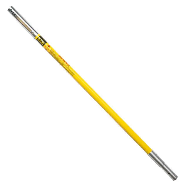 NOTCH FIBERGLASS HOLLOW POLE WITH FEMALE & BOOT ENDS 4FT Notch
