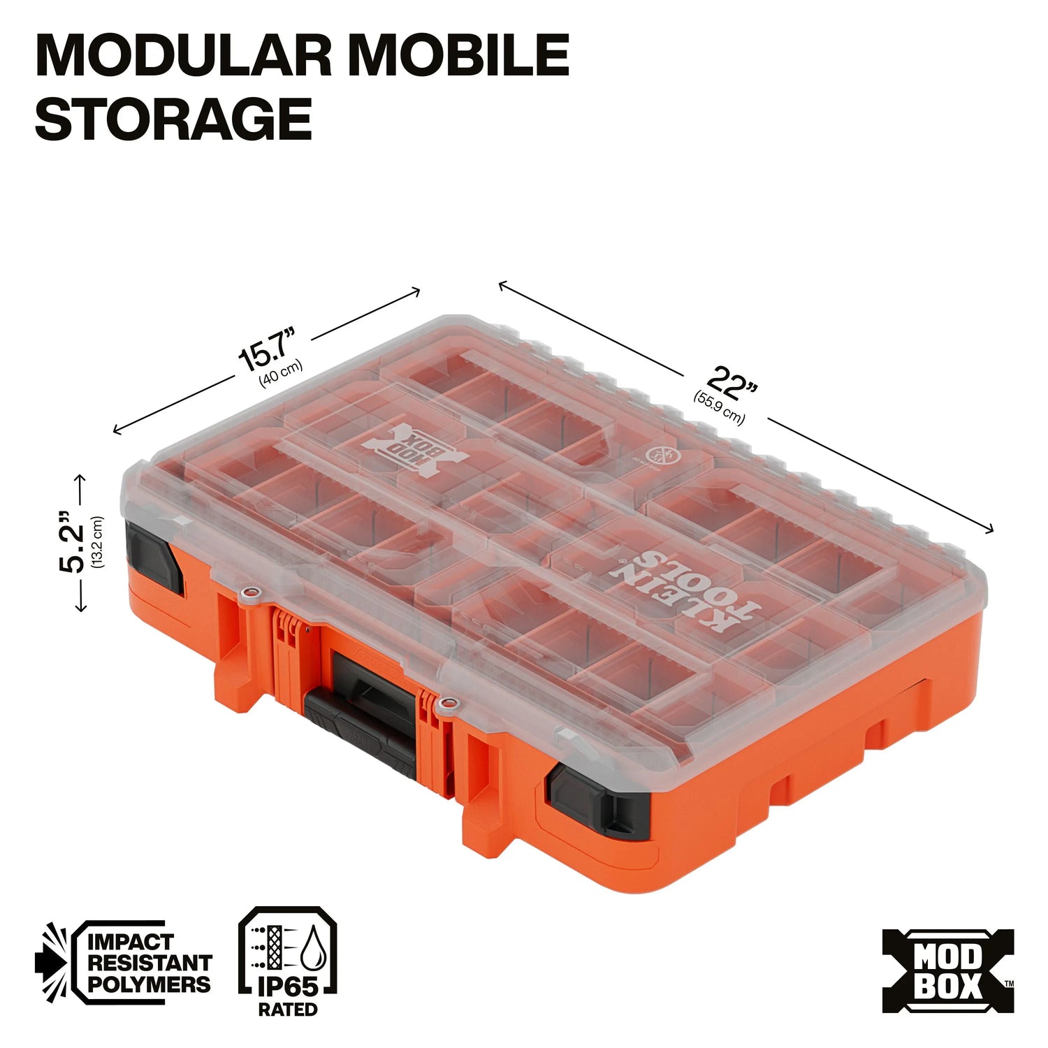 Klein - MODbox™ Component Box, Full Width Klein Tools