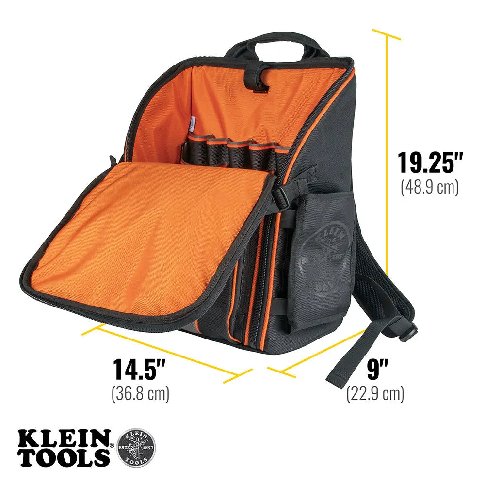 Klein Tradesman Pro™ Tool Station Tool Bag Backpack, 21 Pockets Klein Tools
