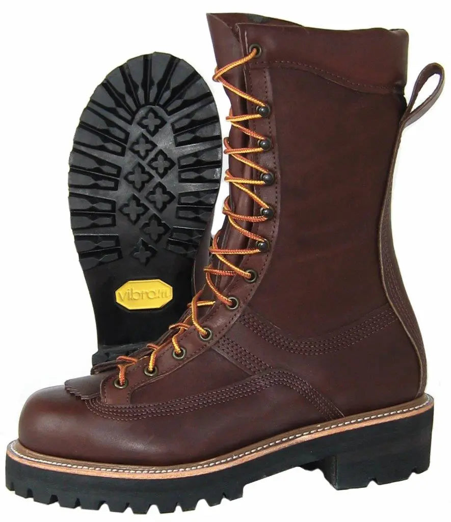 Hoffman 10″ All Leather Composite Toe Powerline Hoffman Boots