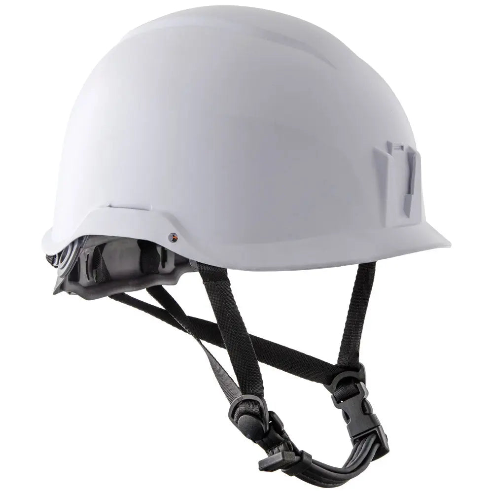 Safety Helmet, Non-Vented Class E, White Klein Tools